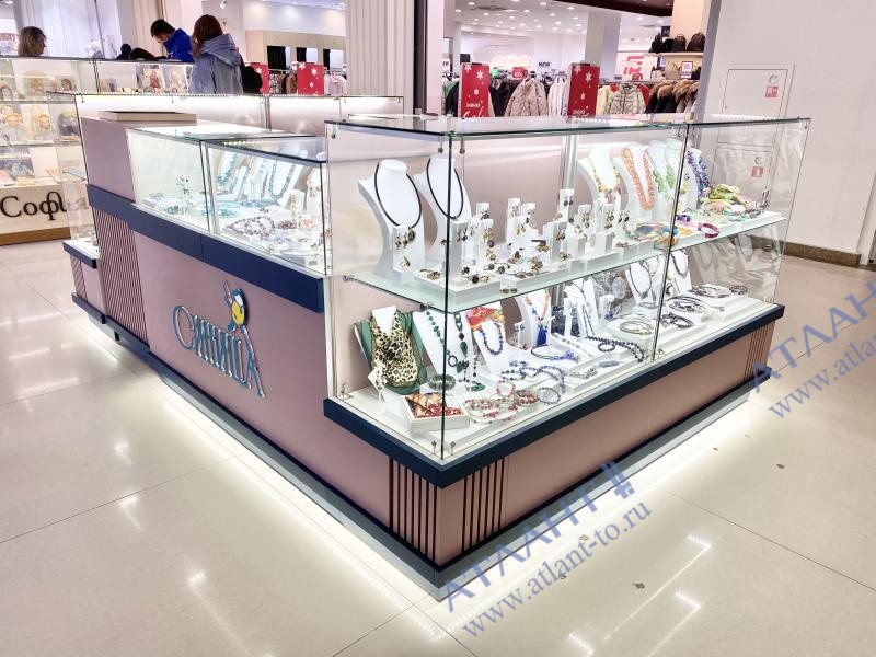 Ювелирный островок СИНИЦА в ТРЦ Шоколад