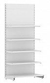Торговый пристенный стеллаж L=1000 мм H=2250 мм