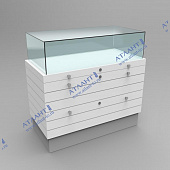 Прилавок ювелирный торцевой  МДФ ПСЮ.6