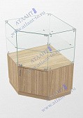 Стеклянный прилавок ПУГТД