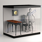 Музейная витрина ВМЗ-12 (закаленная)