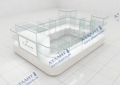 Островной павильон Графика