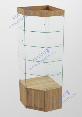 11ТК-Витрина из стекла серия "Бюджет"
