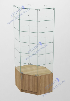 9ТД-Витрина из стекла серия "Бюджет"