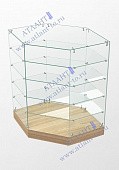Стеклянный прилавок ПТР3