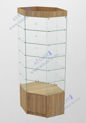 9ТК-Витрина из стекла серия "Бюджет"