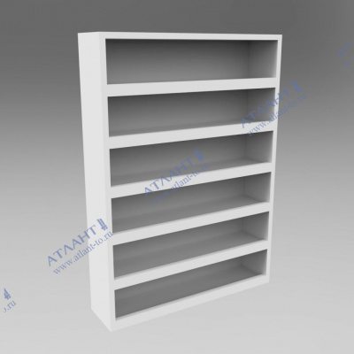 Витрина для лаков подвесная с бортиками ВЛП-1