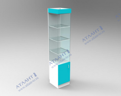 Витрина столбик для оправ с полками ВОП-1