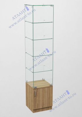 2ТД Витрина из стекла серия "Бюджет"