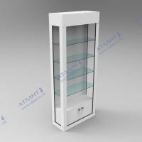 Витрина СКАНДИ КСВ-8 задняя стенка белая